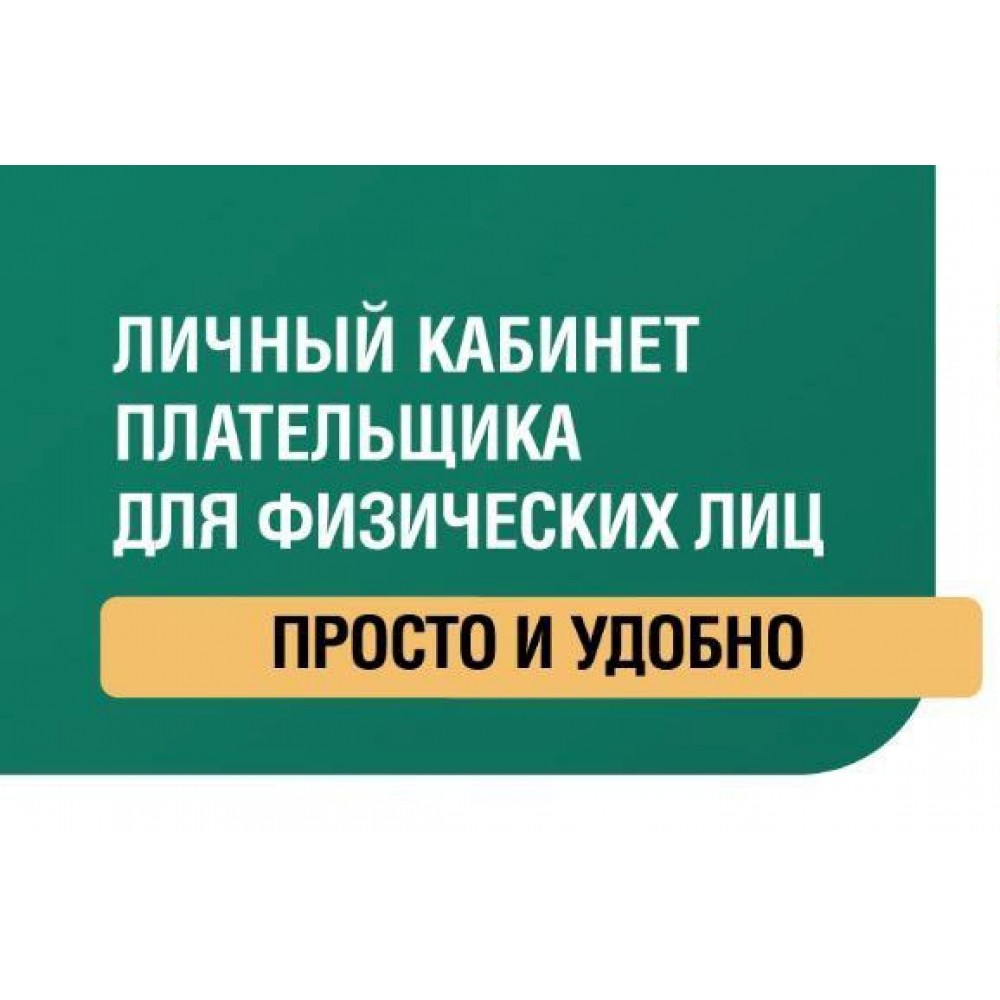 Личный кабинет плательщика для физических лиц