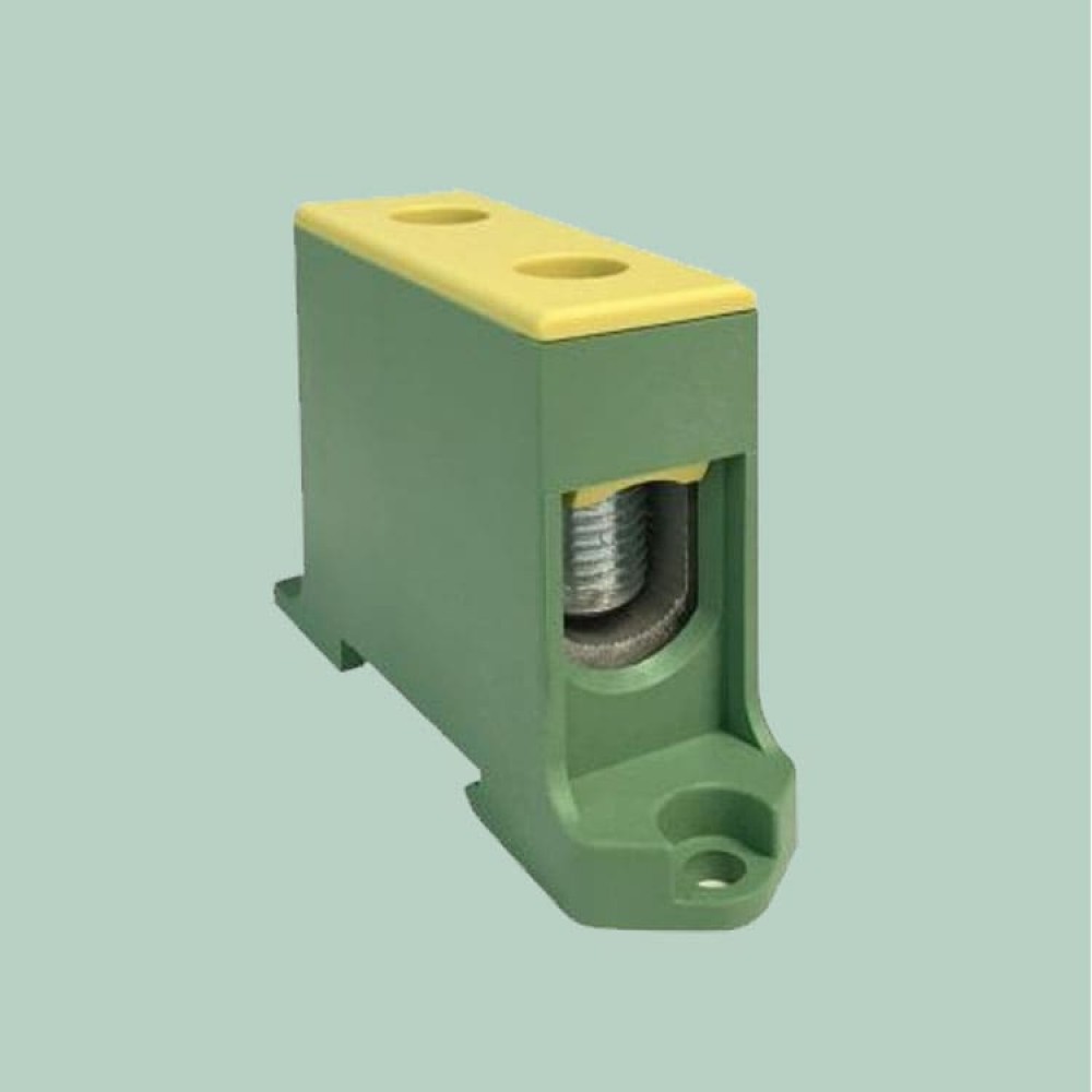 Клемма силовая вводная КСВ 16-95 желто-зеленая