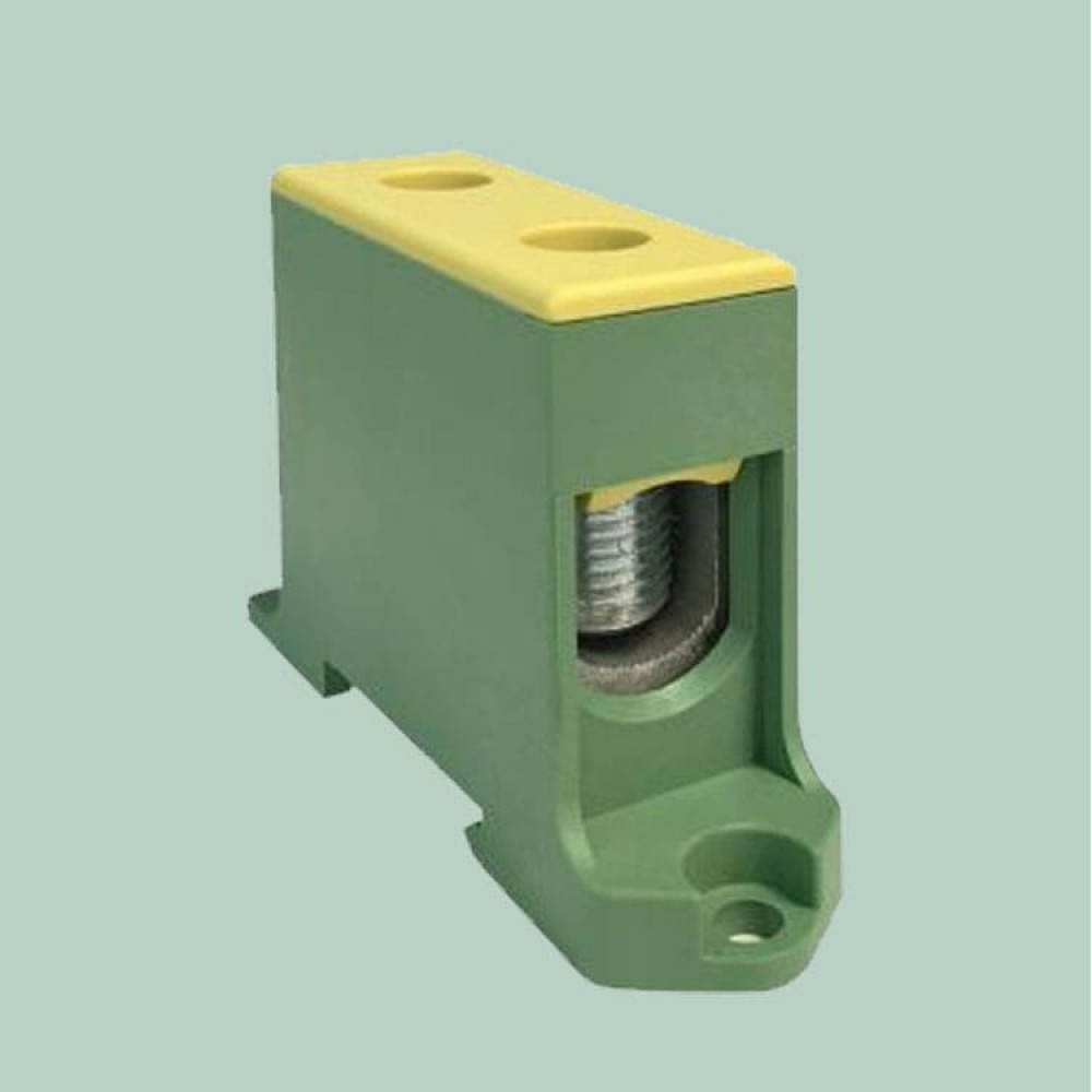 Клемма силовая вводная КСВ 35-150 желто-зеленая