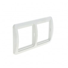 Рамка 2-местная гор-ая белая Лондон PROxima EKF