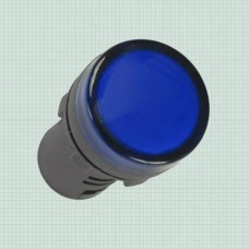 Светосигнальная арматура AD16-22HS синяя 220 В