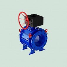 Кран шаровой 11с67п СФ фланец 50 с редуктором PN16 (25, 40) Маршал