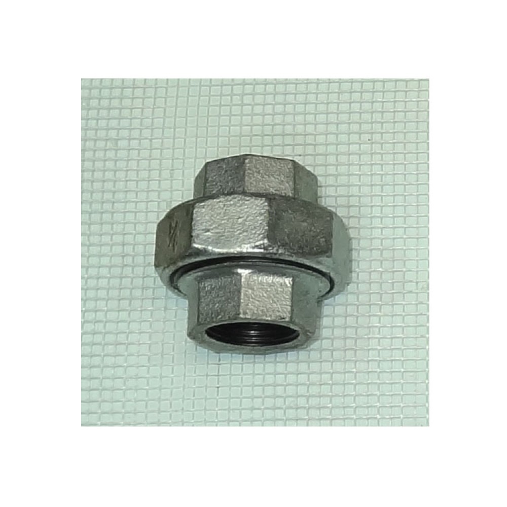 Разъемное соединение (американка) чугунное Ду 20 (3/4") ВР прямое оцинкованное