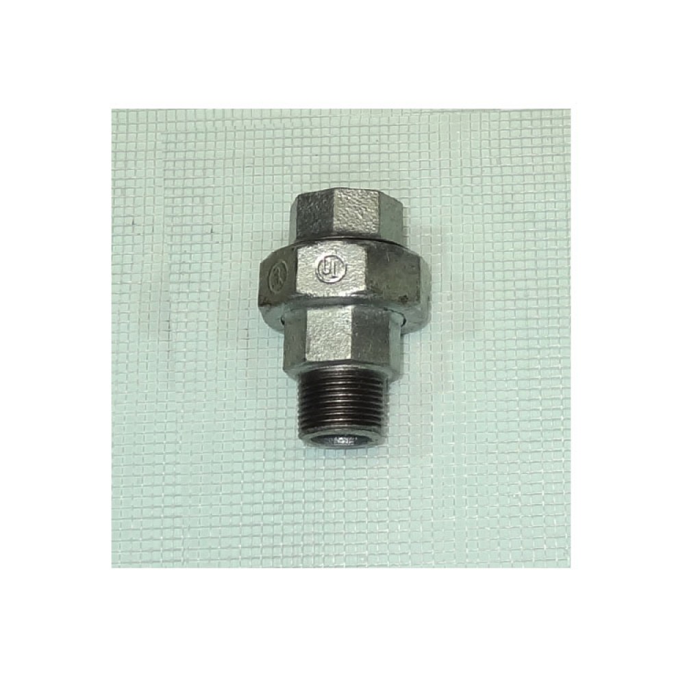 Разъемное соединение (американка) ВР/НР Ду 20 (3/4") прямое чугунное оцинк.