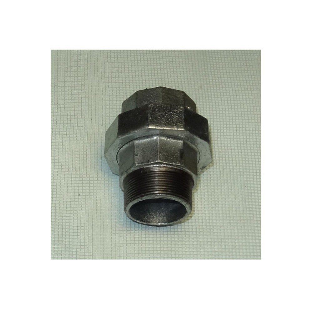 Разъемное соединение (американка) ВР/НР Ду 40 (1 1/2") прямое чугунное оцинк.