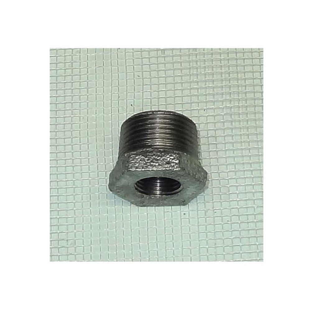 Футорка чугунная оцинкованная Ду 25х15 (1"х1/2")