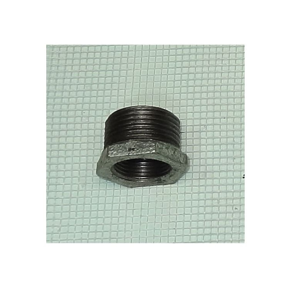 Футорка чугунная оцинкованная Ду 25х20 (1"х3/4")