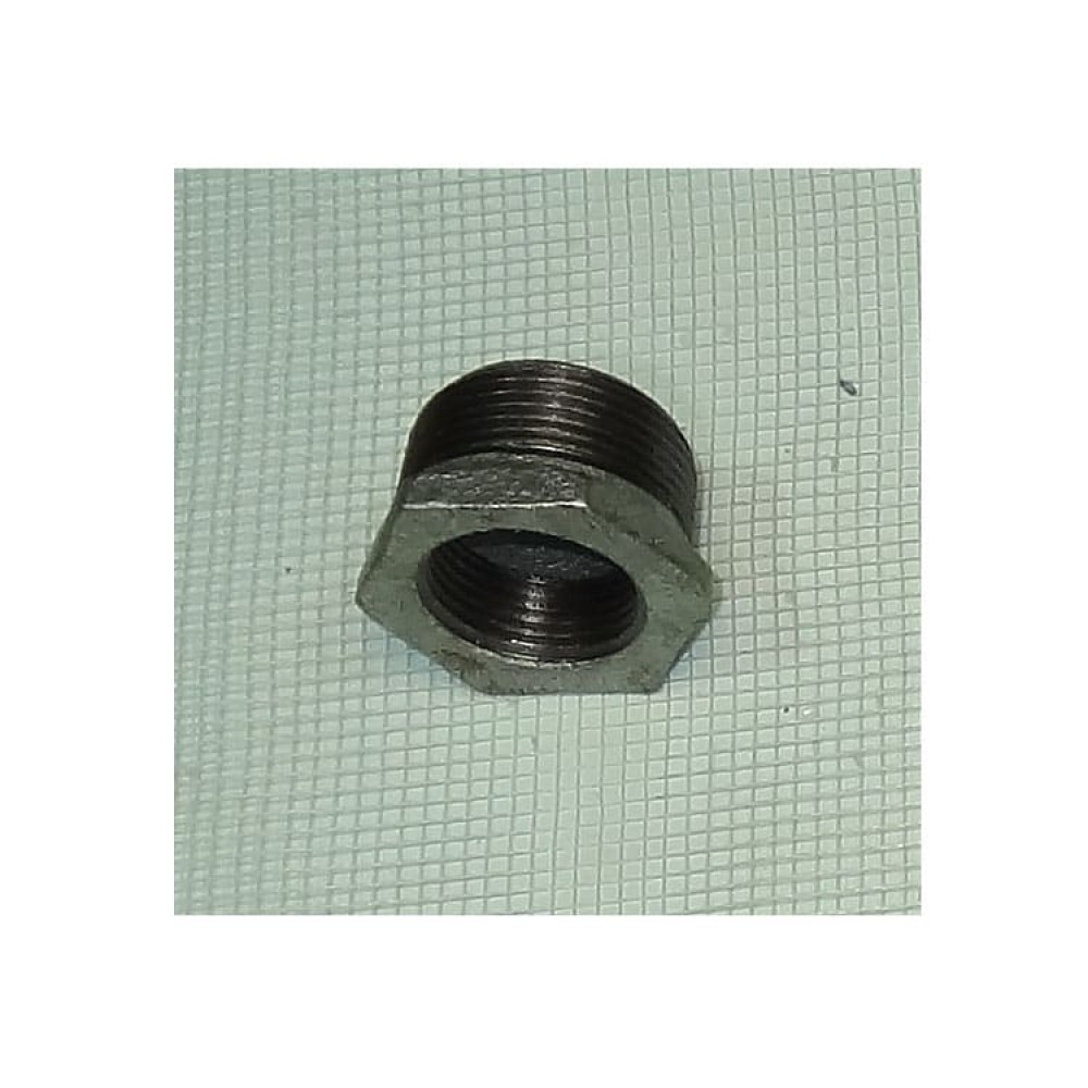 Футорка чугунная оцинкованная Ду 32х25 (1 1/4"х1")