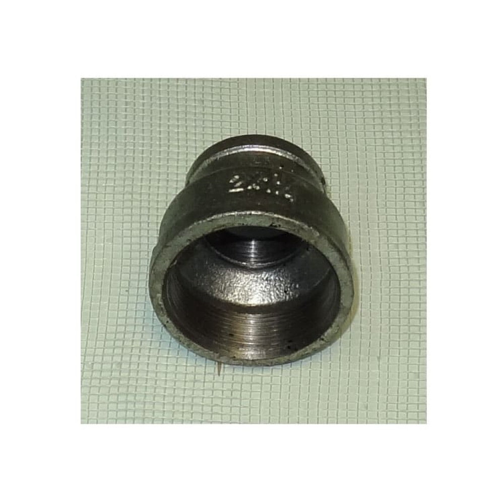 Муфта чугунная переходная оцинк. Ду 50х32 (2"х1 1/4")