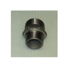 Ниппель чугунный оцинкованный Ду 40х32 (1 1/2"х1 1/4")