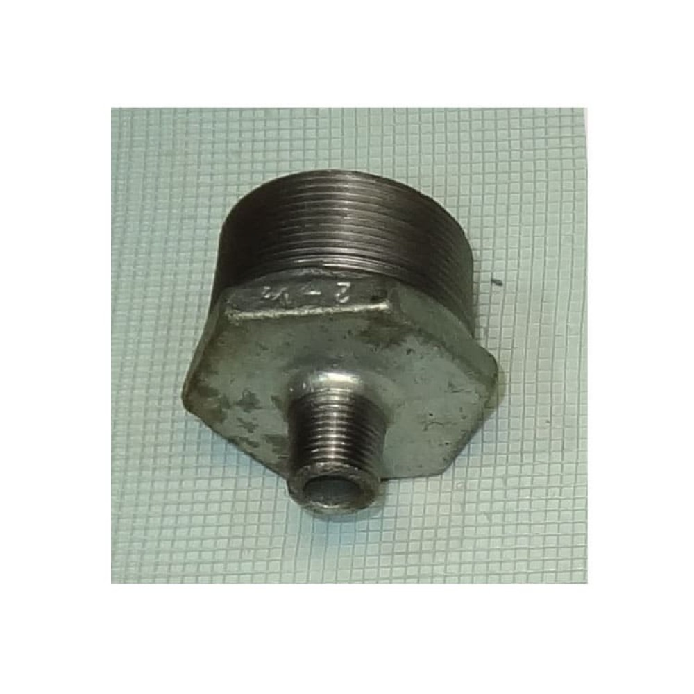 Ниппель чугунный оцинкованный Ду 50х15 (2"х1/2")