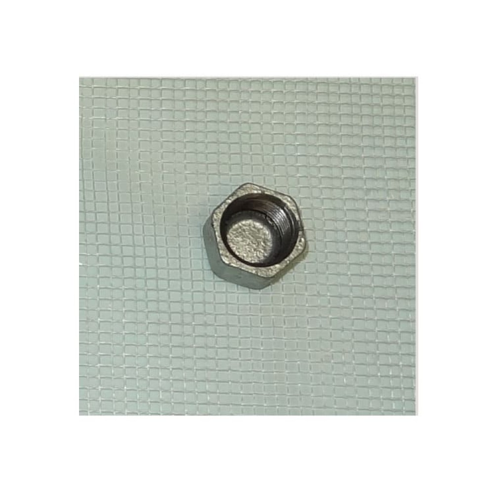 Заглушка чугунная ВР Ду 15 (1/2")