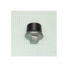 Пробка чугунная оцинкованная НР Ду 20 (3/4")