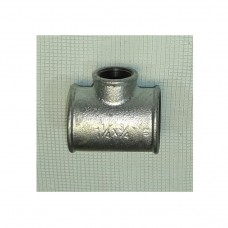 Тройник чугунный оцинк. Ду 32х20х32 (1 1/4"х3/4"х1 1/4") 