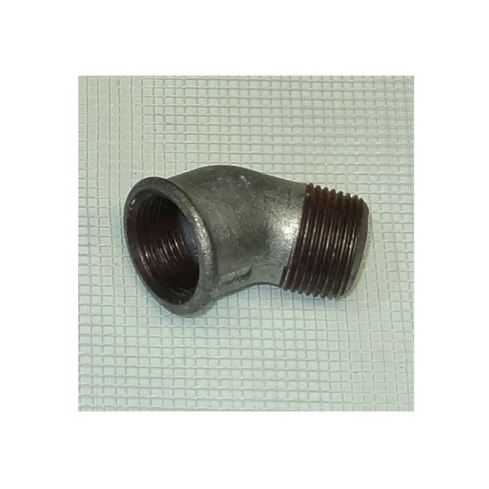 Угольник чугунный оцинкованный Ду 25 (1") ВР/НР