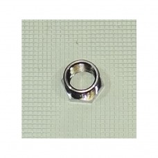 Футорка латунная Ду 20х15 (никелированная)