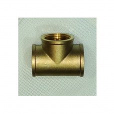 Тройник латунный МММ (никелированный) Ду 25 (1”)   