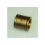 Муфта латунная (никелированная) Ду 25 (1")