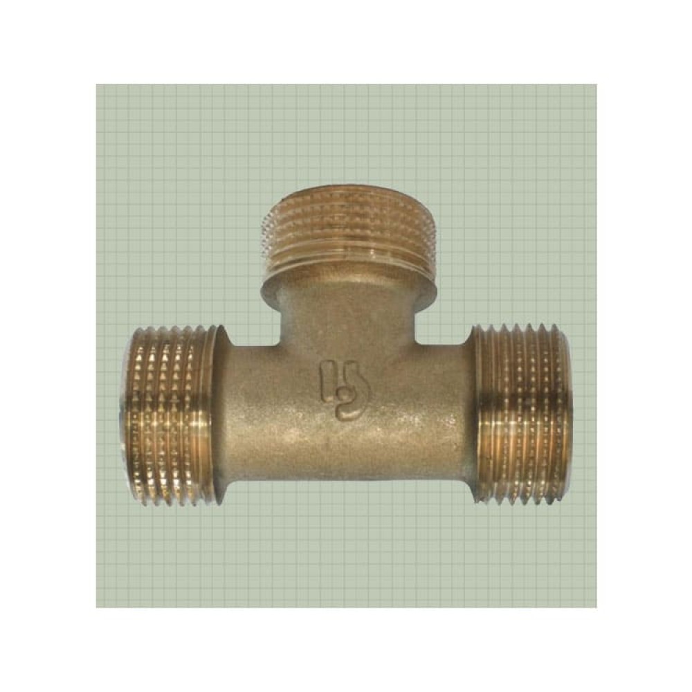 Тройник латунный РРР Ду 40 (1 1/2”)   