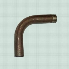 Отвод гнутый с наружной резьбой стальной Ду 20 90°