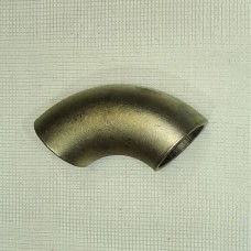 Отвод крутоизогнутый оцинкованный стальной Ду 57 90°