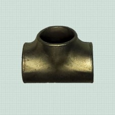 Тройник оцинкованный стальной литой Ду 40 (1 1/2")