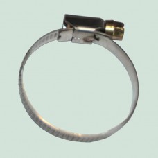 Хомут червячный 100-120 мм. оцинкованный