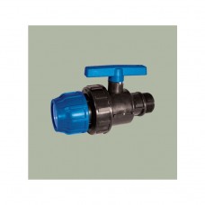 Кран шаровой НР ПНД  Ду 20х1/2" разъёмный