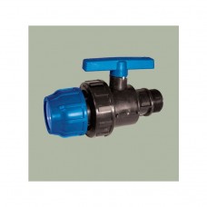 Кран шаровой НР ПНД  Ду 25х3/4" разъёмный