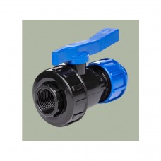 Кран шаровой ВР ПНД  Ду 32х1" разъёмный