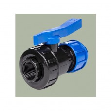 Кран шаровой ВР ПНД  Ду 40х1 1/4" разъёмный