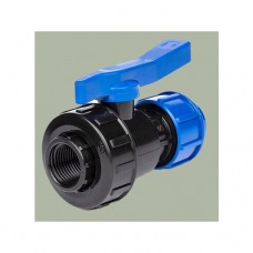 Кран шаровой ВР ПНД  Ду 50х1 1/2" разъёмный