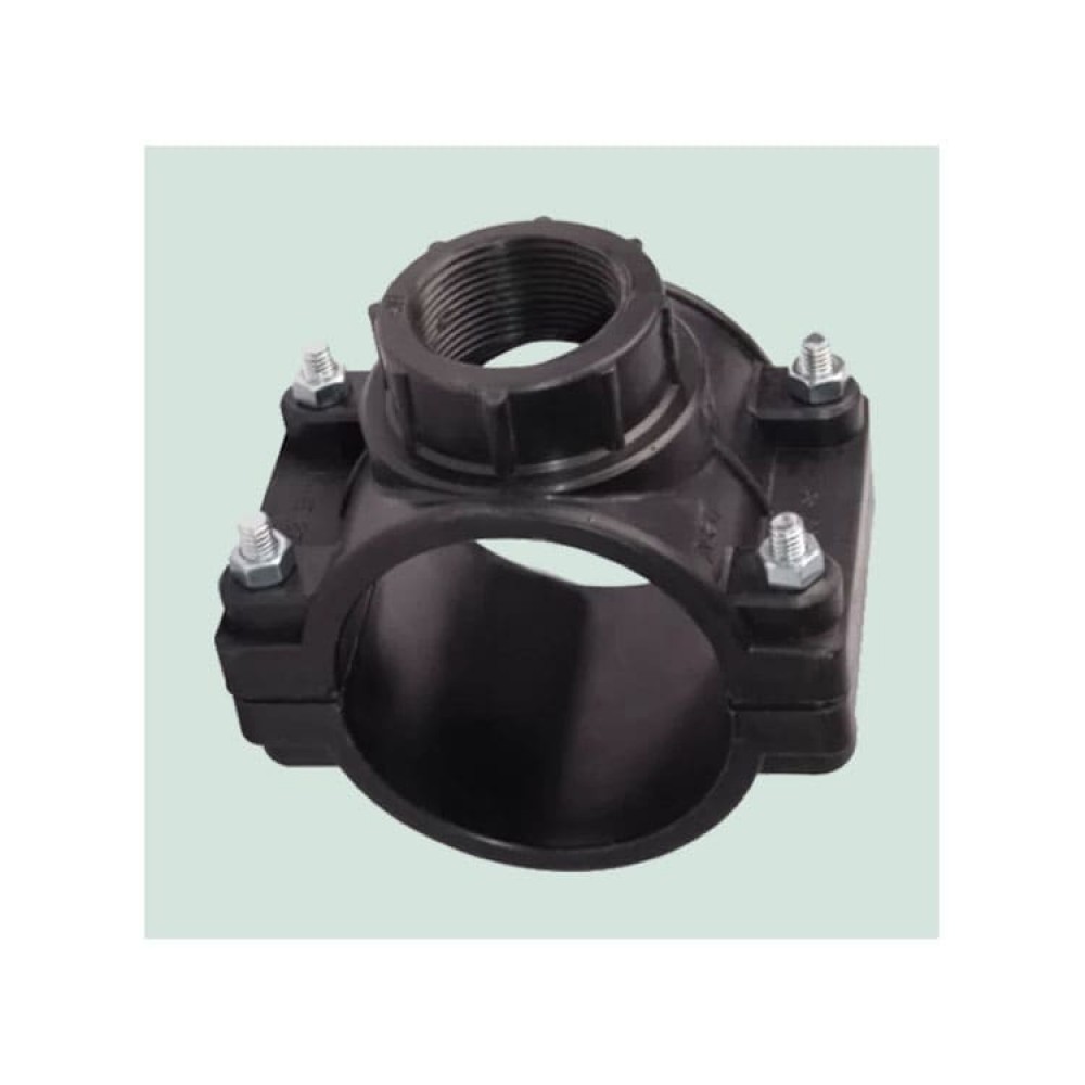 Седло зажимное ВР ПНД  Ду 75х1"