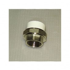 Муфта белая комб. разъёмная ПП ВР Ду 40х1 1/4”