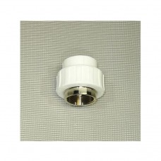 Муфта белая комбинированная ПП ВР Ду 40х1 1/4”