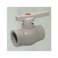 Кран шаровый серый ПП 40