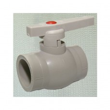 Кран шаровый серый ПП Ду 63