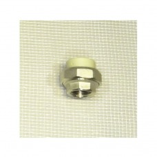 Муфта серая комб. разъёмная ПП ВР Ду 20х1/2"