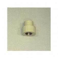 Муфта серая комбинированная ПП ВР Ду 20х3/4"