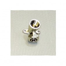 Угольник обжим с креплением (водорозетка) с ВР 16х1/2"