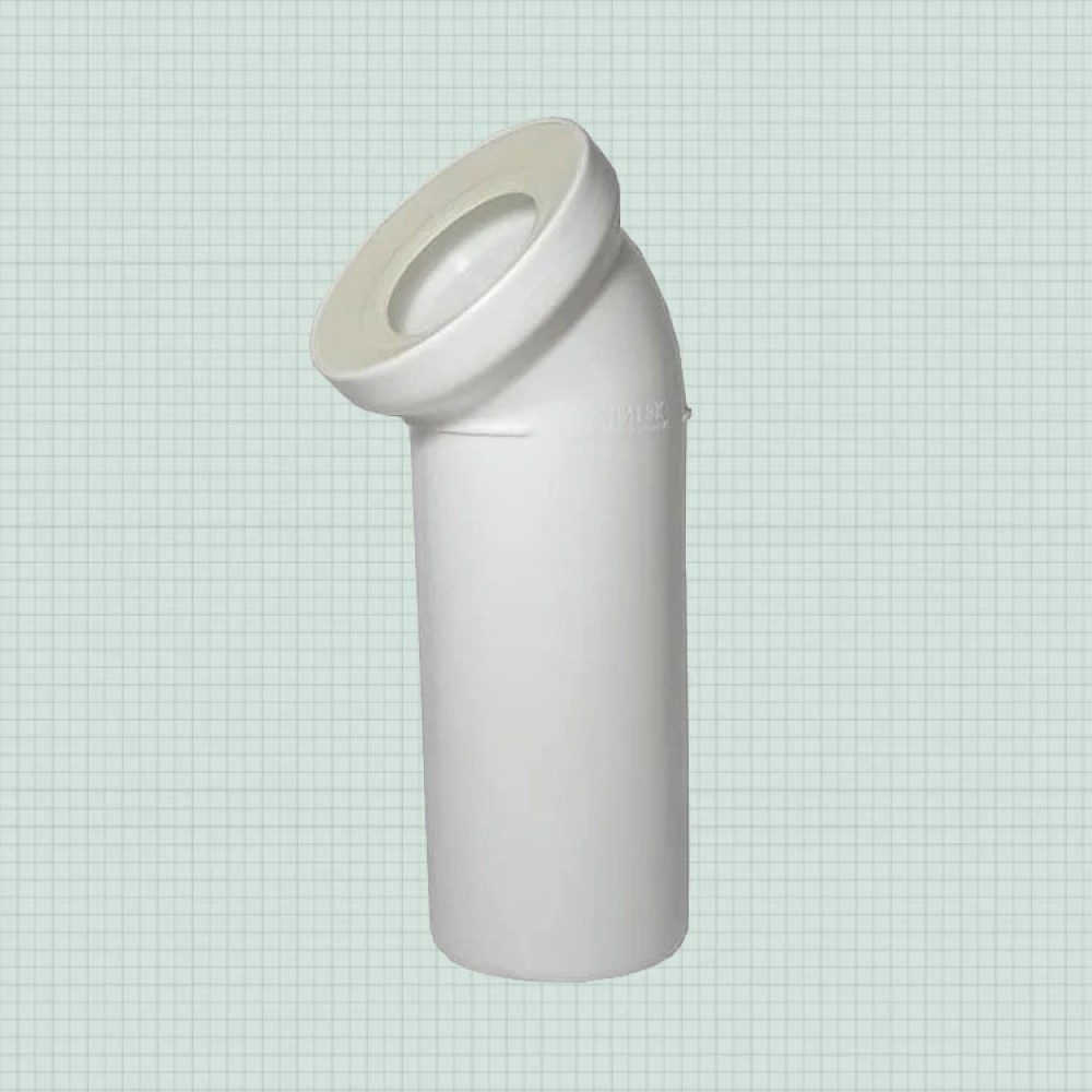 Присоединение к унитазу 110х45°  