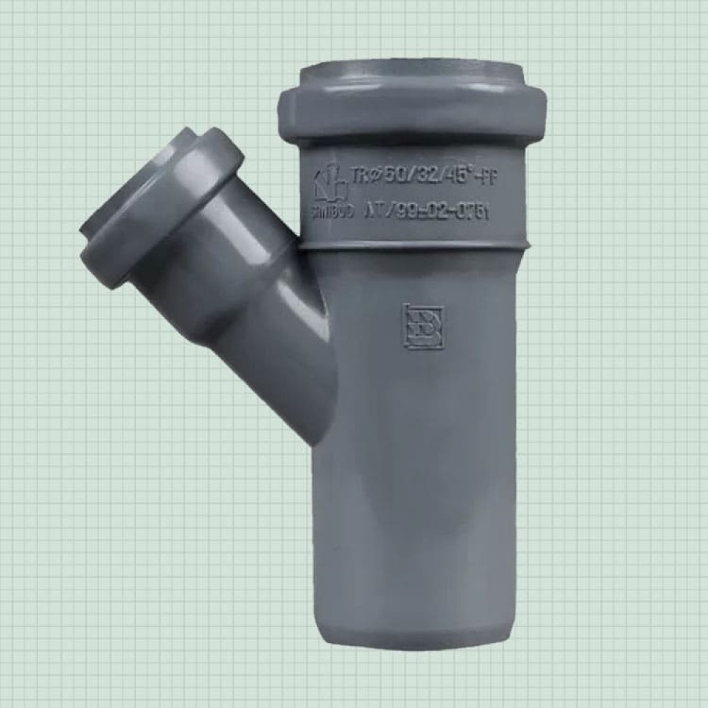 Тройник 50х32х45°